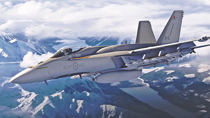 Boeing Shows Super Hornets Bristling With 14 Missiles In Formal Sales Pitch To Canada, RCAF, HD wallpaper