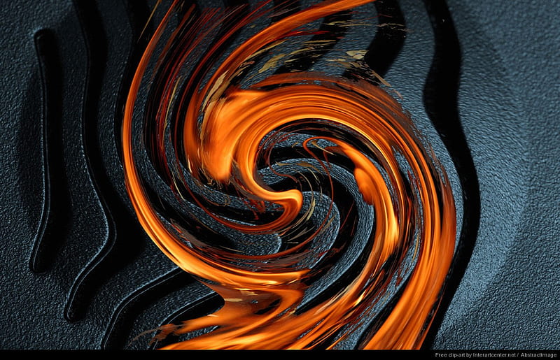 Flaming Twirl 3d Abstract Cg Hd Wallpaper Peakpx