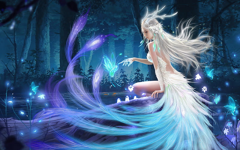 Fairy Girl, angel, fairy, fantasy, artist, artwork, digital-art, HD  wallpaper | Peakpx