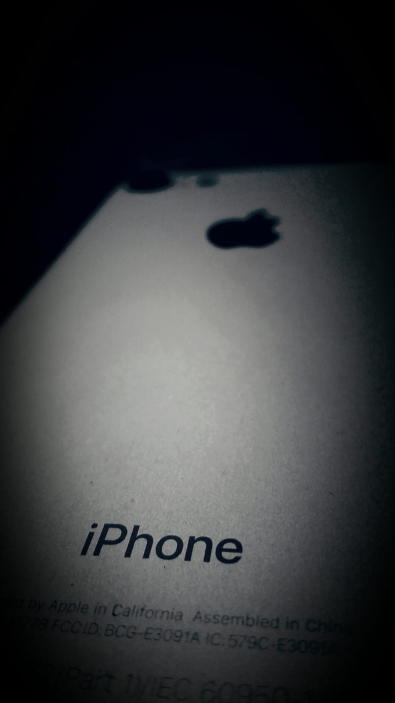 Iphone 7, edge, logo, phone, black, apple, single, HD phone wallpaper