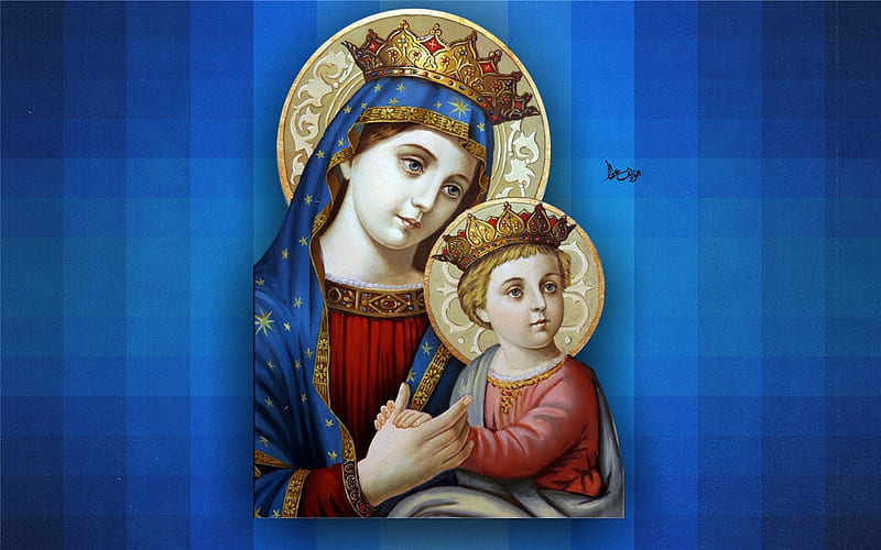 Mother of God - Perpetual Help, Virgin, Child, Mary, Jesus, icon, HD  wallpaper | Peakpx