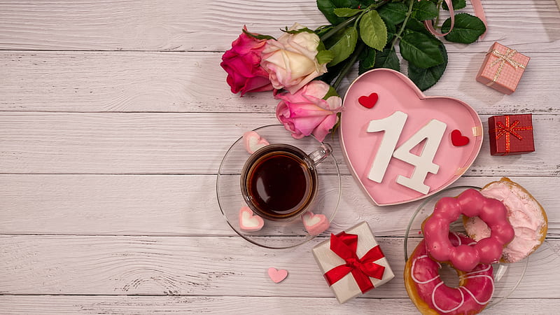 14th February Valentines Day, HD wallpaper