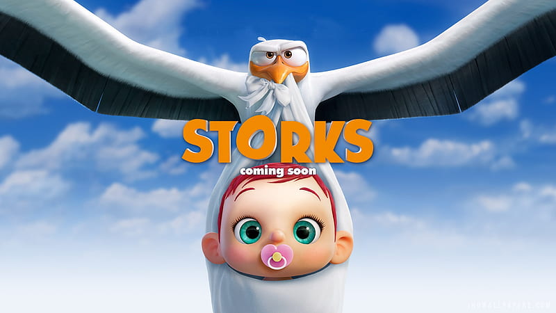 Storks Movie 2016, storks, animated-movies, 2016-movies, HD wallpaper