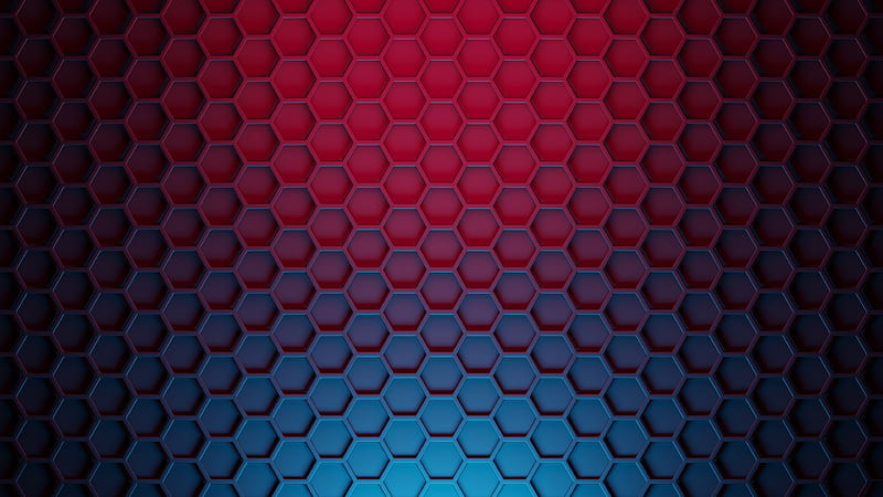 Hexagon 3D Pattern, HD wallpaper
