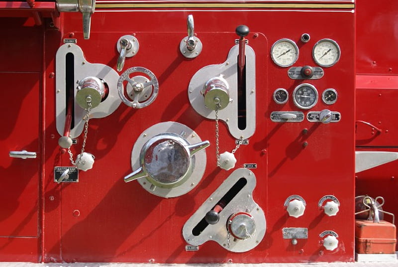 American LaFrance Pump Panel, Pump, Truck, Pumper, Muster, American LaFrance, Fire, Engine, HD wallpaper