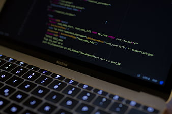 Programming, program code, MacBook Pro, laptop, Apple, HD wallpaper