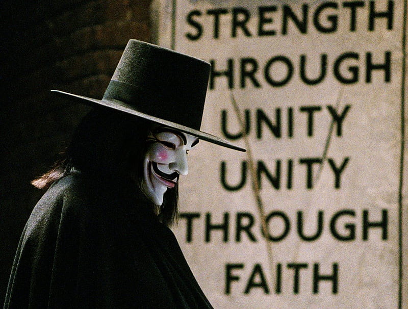 strength through unity, anonymous, strength, unity, HD wallpaper