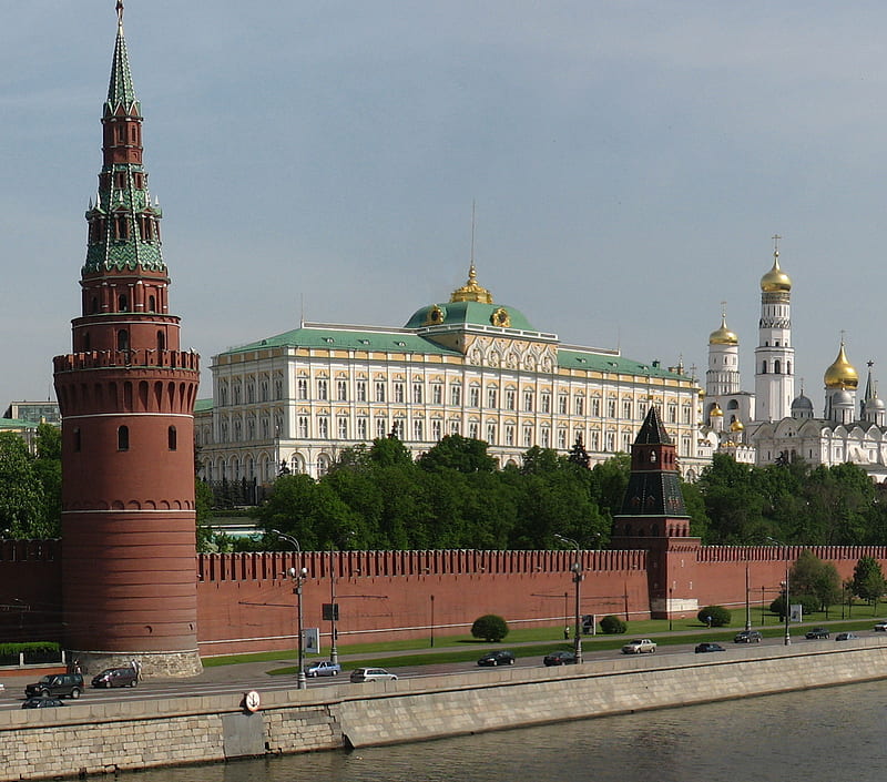 Moscow, capital, kremlin, HD wallpaper