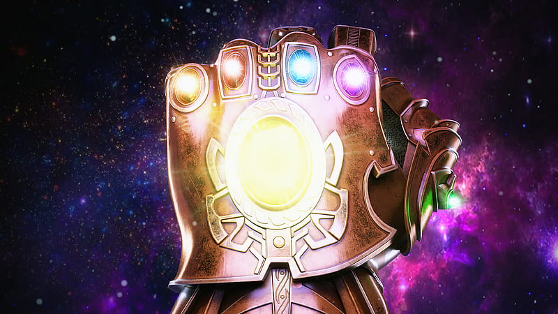 Thanos Infinity Gauntlet 2020, thanos, superheroes, artwork, artist, artstation, HD wallpaper