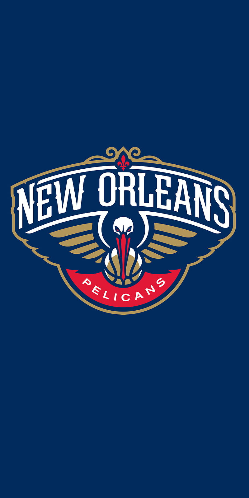 Pelicans, orleans, nba, logos, HD phone wallpaper