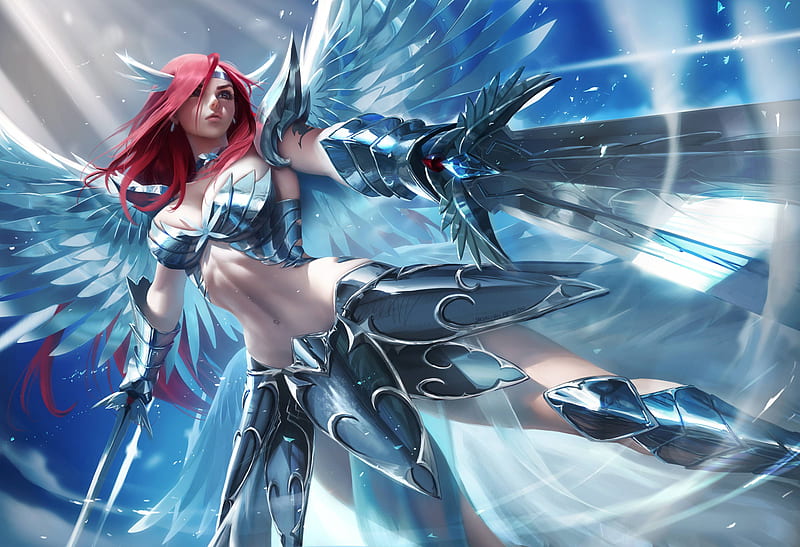 Erza Scarlet Laptop Full , , Background, and, HD wallpaper