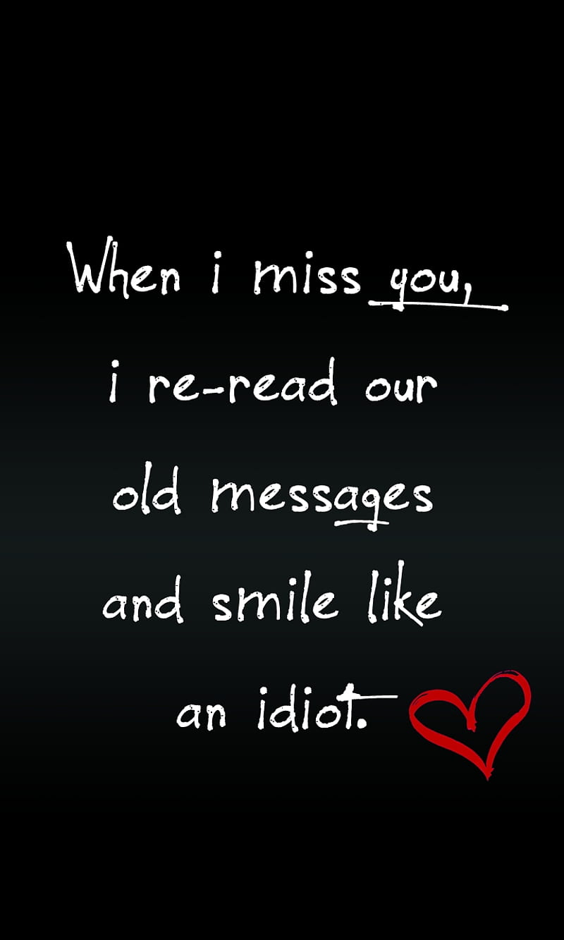 I Miss You Love Messages Miss New Nice Quote Saying HD Phone 