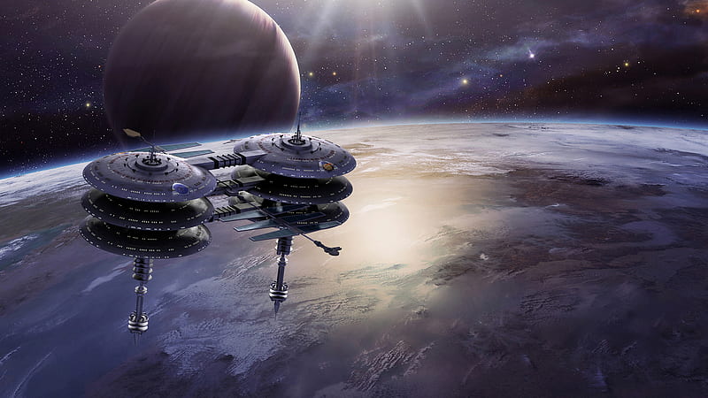 Star Trek With Planet And Space Background Star Trek, HD wallpaper