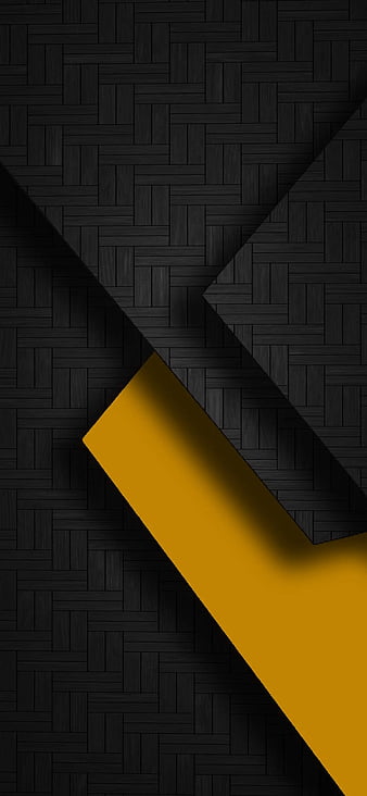 Abstract, amoled, dark, gold, iphone, iphone 12, oneplus, shadow, HD phone wallpaper