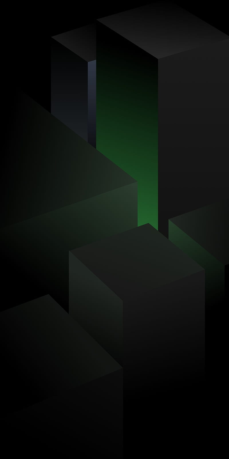 Black Shark 3, abstract, cool, green, mint, xiaomi, HD phone wallpaper