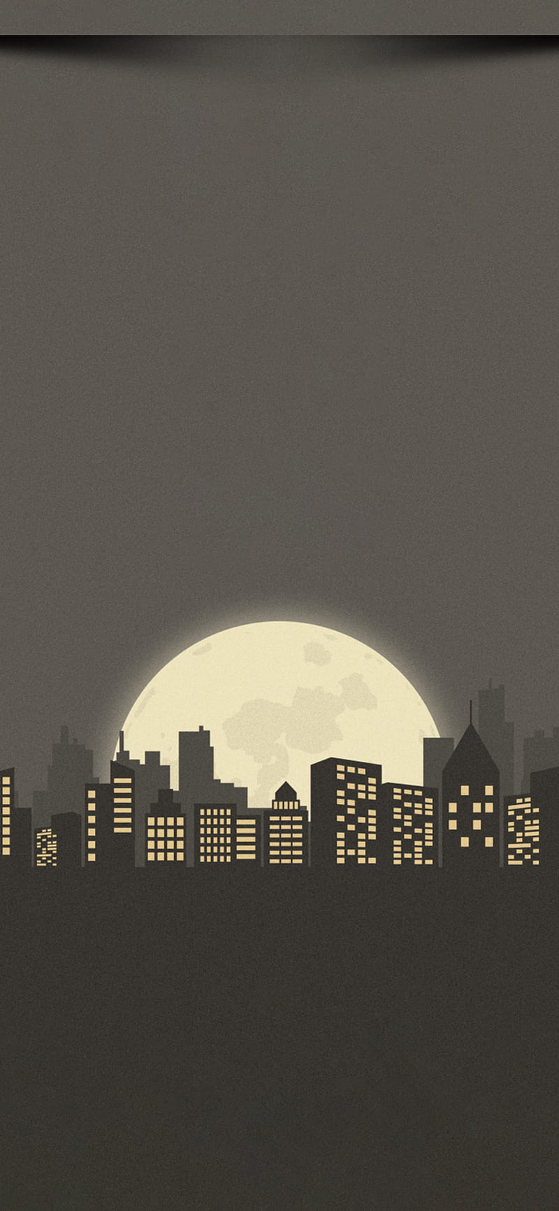 Night City , minimal, HD phone wallpaper