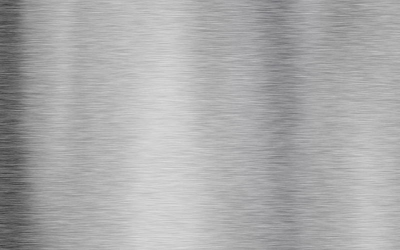 aluminum textures, horizontal metal texture, gray metal plate, metal textures, gray metal background, metal plate, metal backgrounds, HD wallpaper