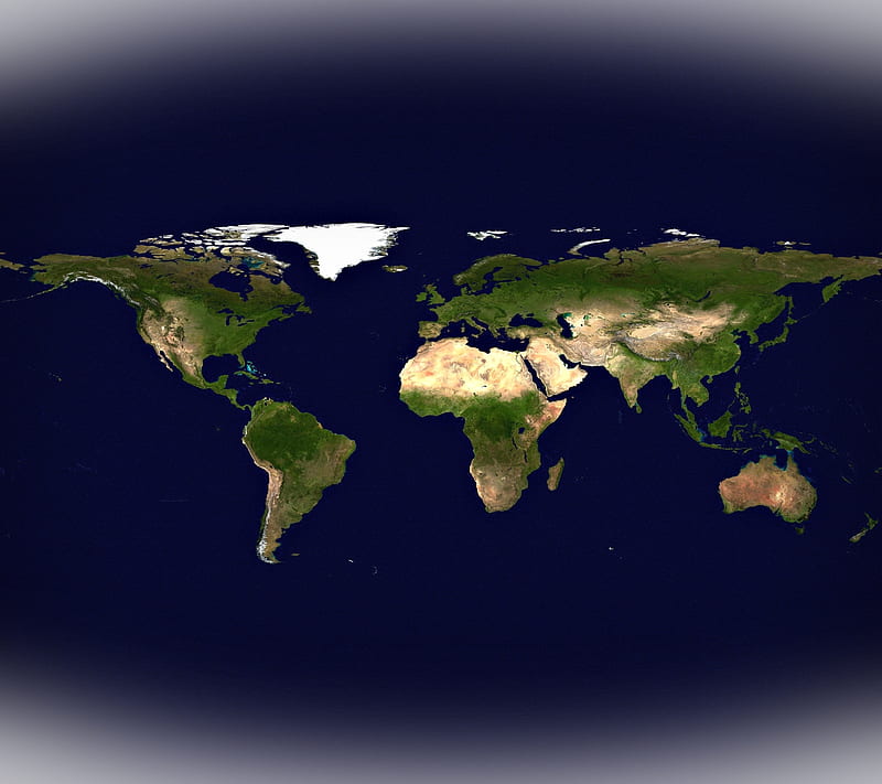 World Map, continent, earth, planet, terrain, HD wallpaper