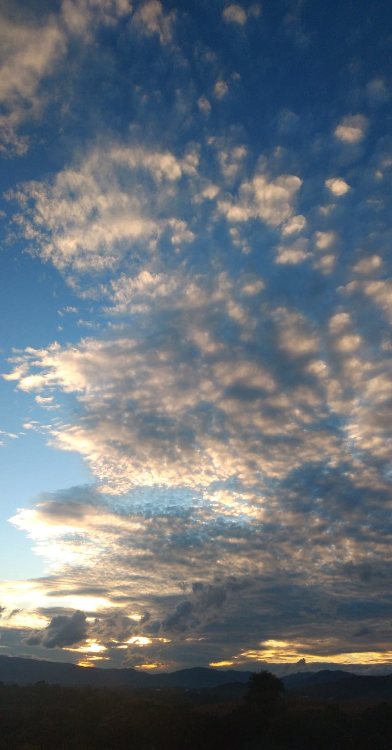 Atardeceres, sunset, atardecer bonito, cielos, clouds, puesta de sol, HD phone wallpaper