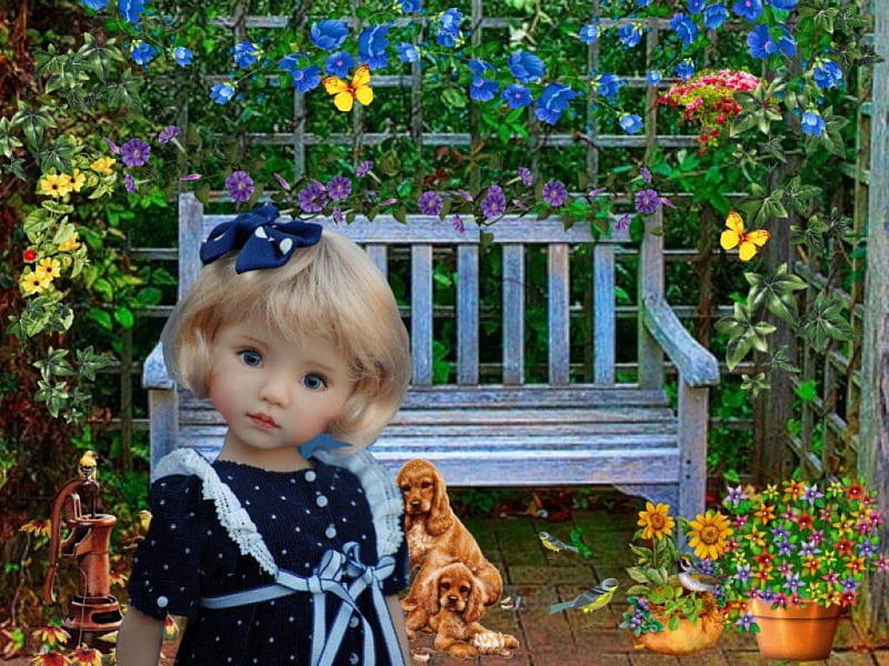Come See My Garden, Nice, Pets, Garden, Flowers, HD wallpaper | Peakpx