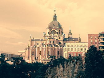 madrid, edificio, religioso, HD-Hintergrundbild