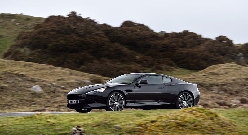 2015 Aston Martin DB9 Carbon Black Edition - Side, HD wallpaper 2015 Aston Martin DB9 Carbon Black Edition - Side, HD wallpaper