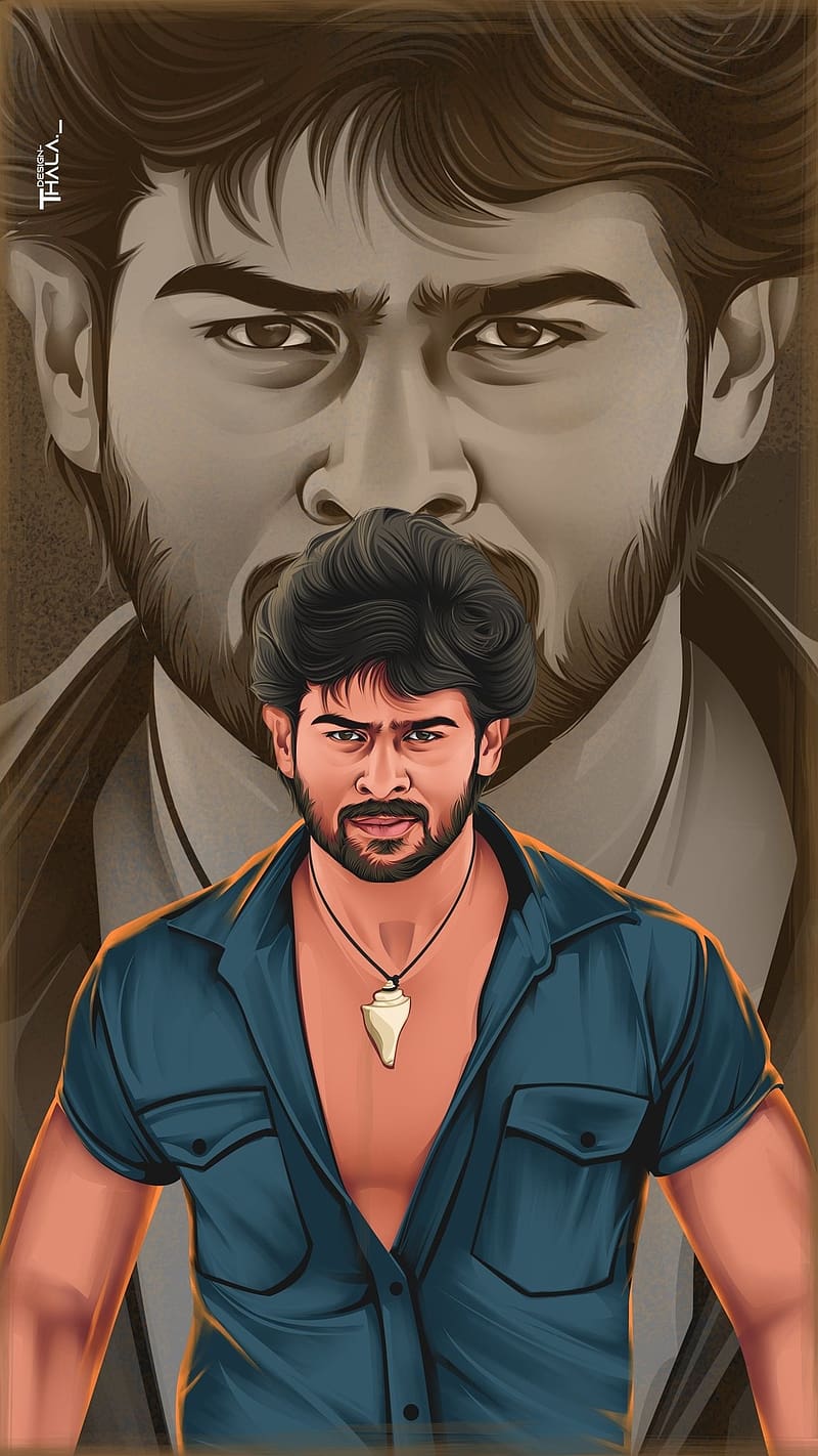 Hero Prabhas, Art Work, actor, south indian, illustration, HD phone  wallpaper | Peakpx
