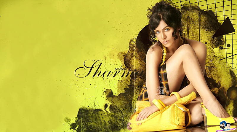 Aadha Sharma Full Sexy Video - Adah sharma, yellow, beauty, actress, style, HD wallpaper | Peakpx