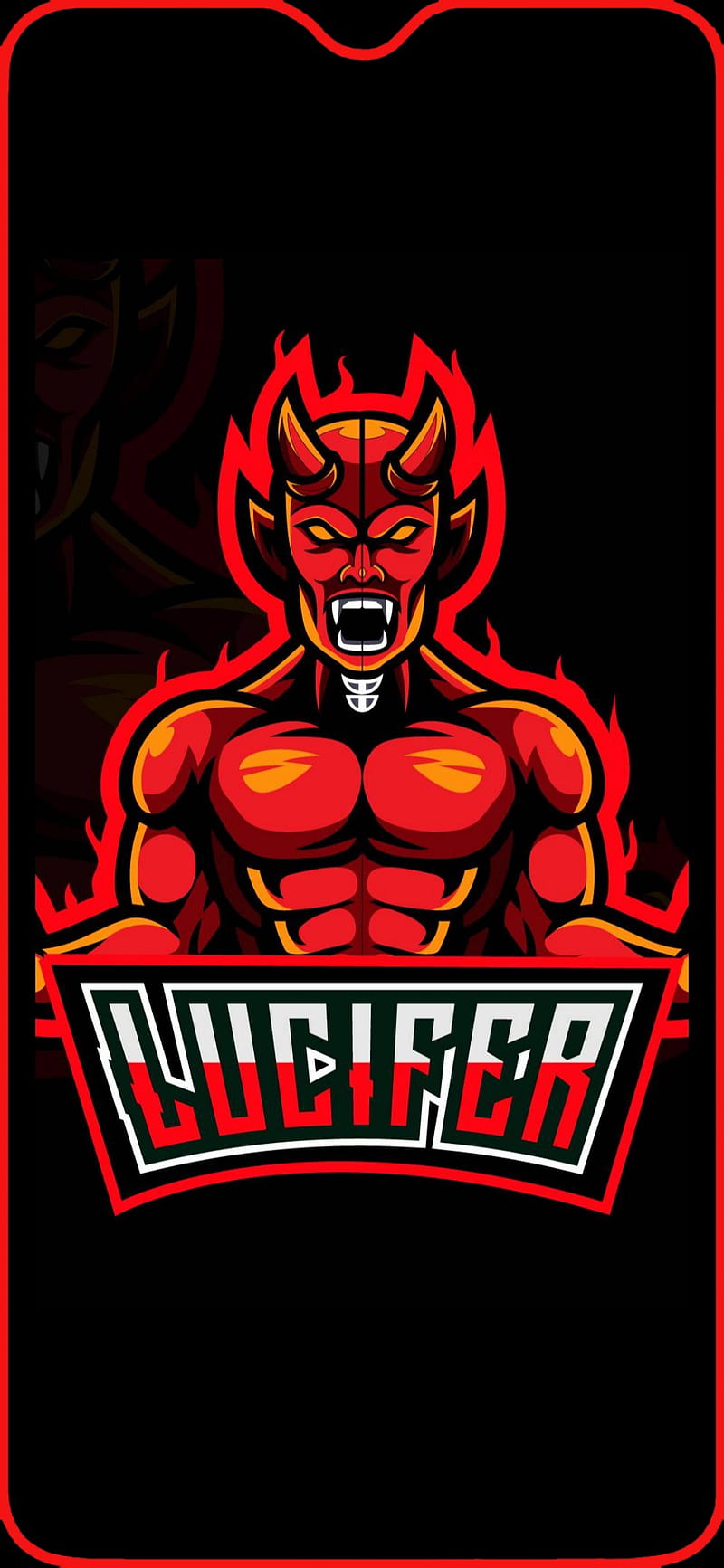 Lucifer, logo, power, HD phone wallpaper