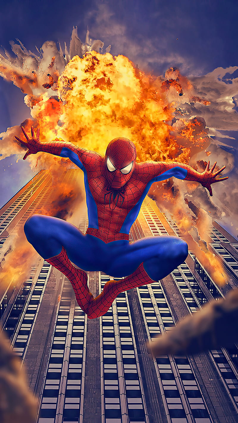 Spiderman, poster, HD phone wallpaper | Peakpx