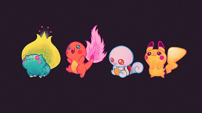 cute chibi starter pokemon