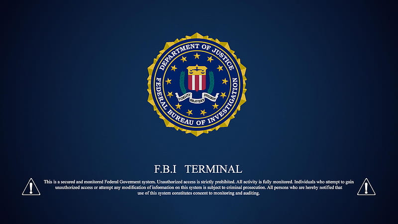FBI, 20ponto8, agents, burreau, federal, investigator, logo, military, shield, terminal, HD wallpaper