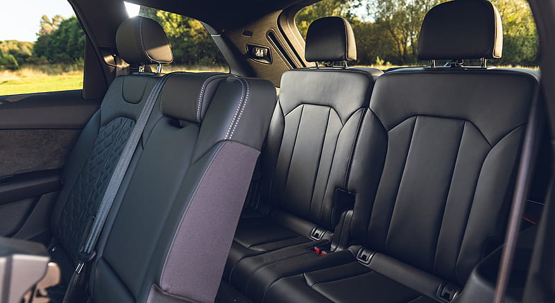 2020 Audi SQ7 TDI Vorsprung (UK-Spec) - Interior, Third Row Seats , car, HD wallpaper