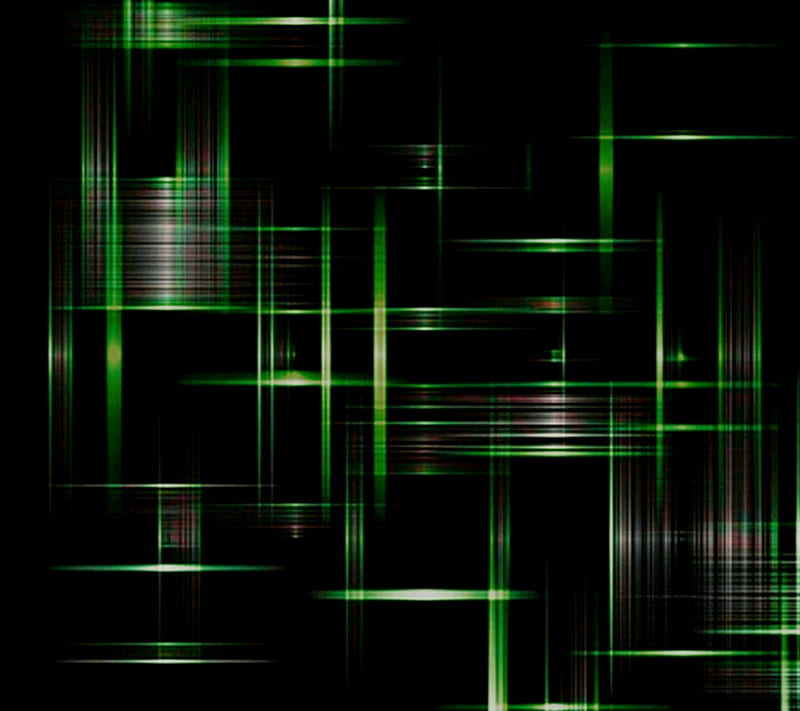 Green, abstract, background, cell, emo, phone, HD wallpaper