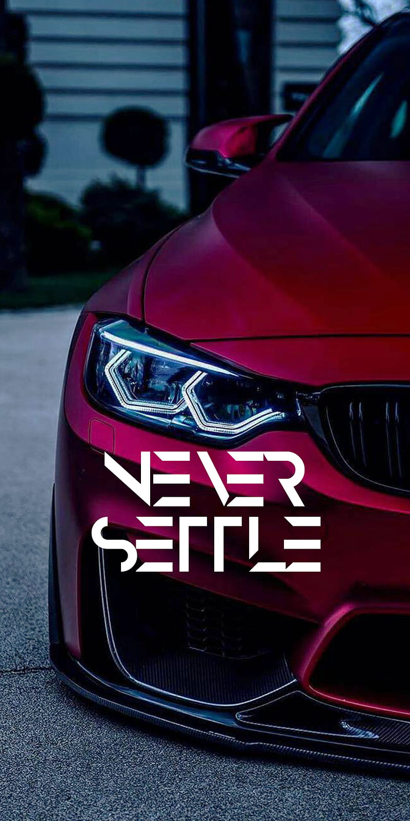 Never settle , carros, iphone, logo, never settle, oneplus, red, theme, HD phone wallpaper