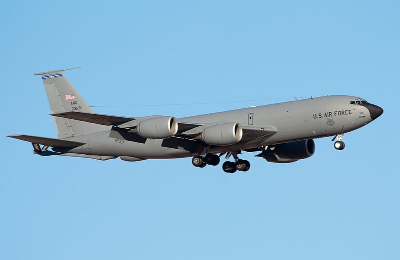Boeing-KC-135R-Stratotanker 717-148, fuel, Boeing, stratanker, tanker, HD wallpaper