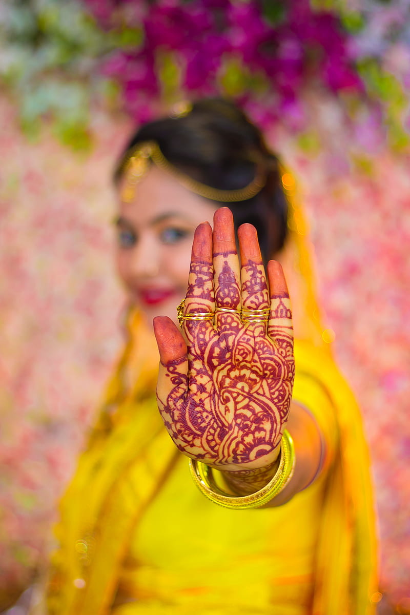 Bride, girl, indian, marriage, mei, HD phone wallpaper | Peakpx