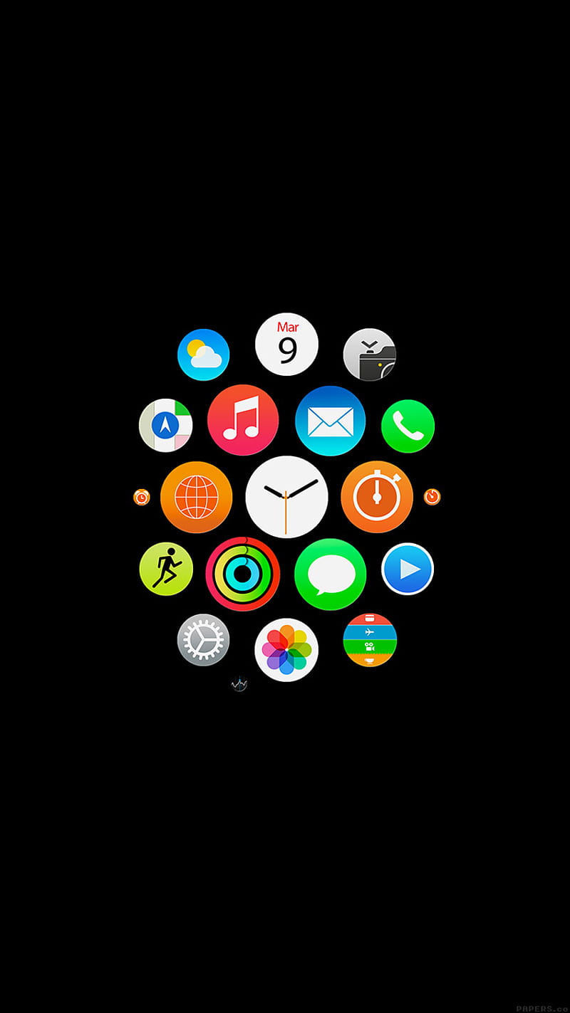 iWatch, apple, cool, icon, iphone, naqvi, tech, technology, watch, HD phone wallpaper