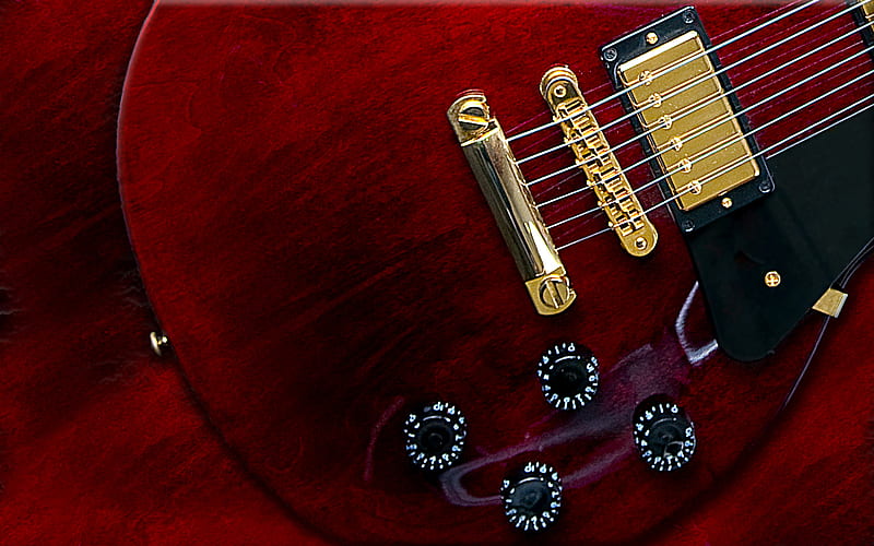 Gibson Les Paul Studio, les paul, gibson, guitar, music, HD wallpaper