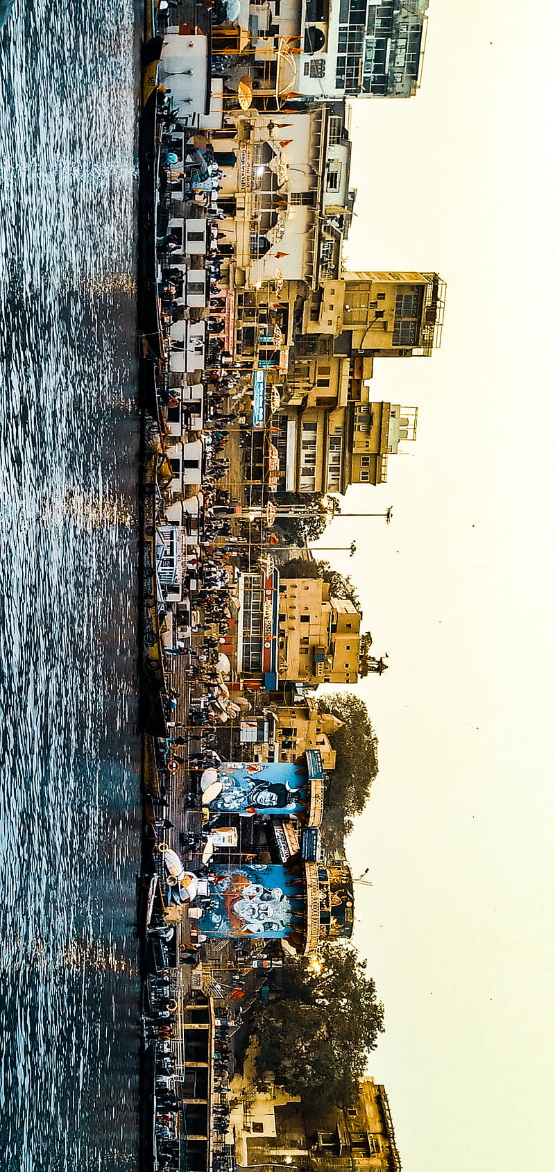 Varanasi ghat, banaras, ganga, ghats of varanasi, india, mahadev, uttar pradesh, HD phone wallpaper