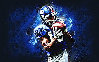 Golden Tate, grunge art, New York Giants, american football, NFL