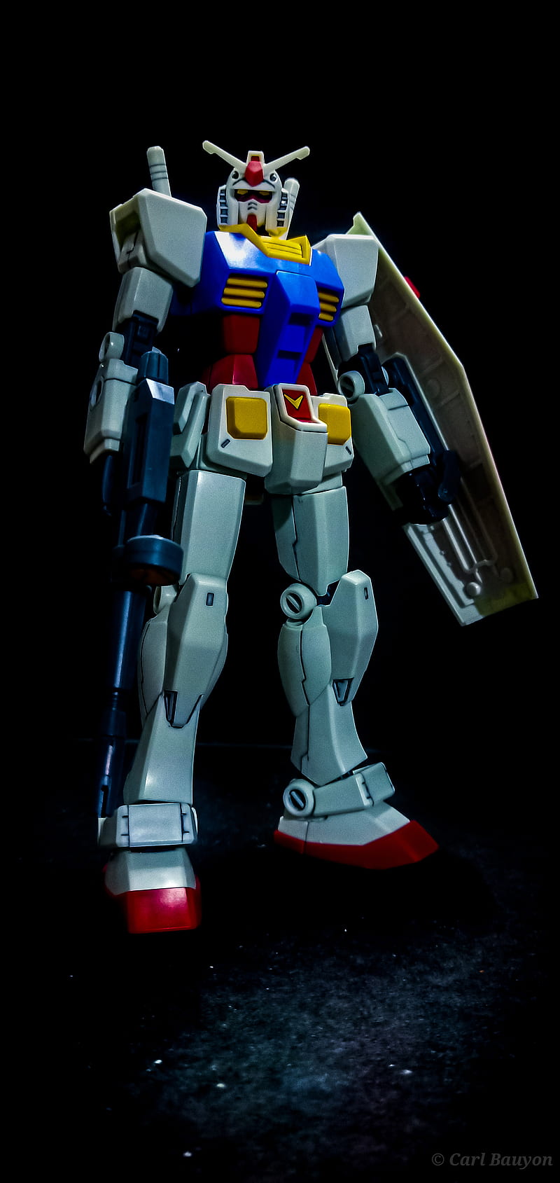 RX 78-2 Gundam, anime, granddaddy, gunpla, japan, mecha, HD phone wallpaper