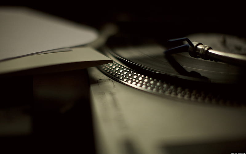Listening to records-Life graphy, HD wallpaper
