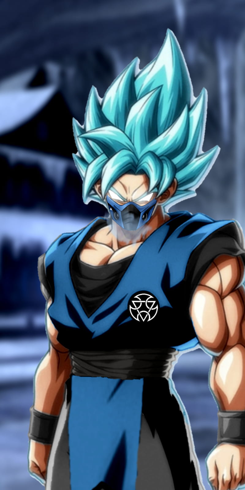 zeta sagar - Goku SSJ Blue - FanArt