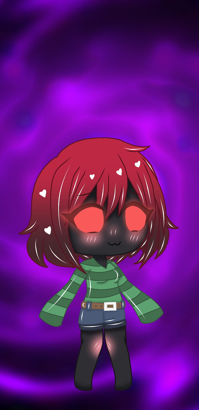 Maybe A Creepypasta, cute, edit, gacha life, HD phone wallpaper