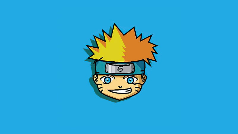 Naruto Bit Illustration , naruto, anime, artist, artwork, digital-art, minimalism, minimalist, 8-bit, artstation, HD wallpaper