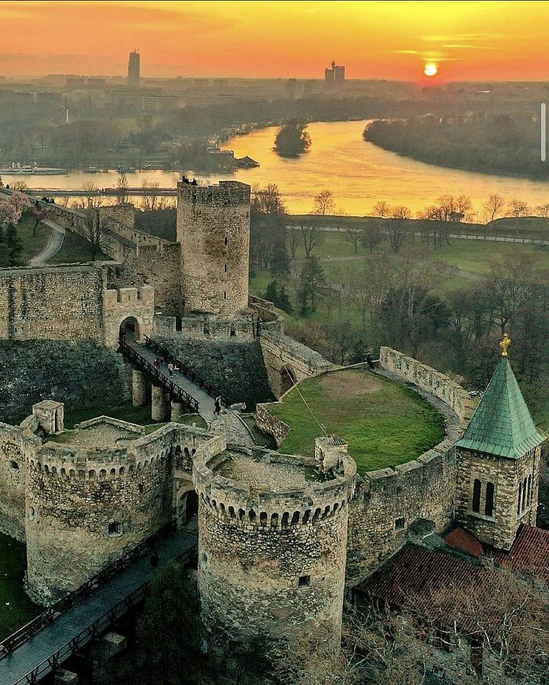 Beograd, castle, castles, kalis, HD phone wallpaper
