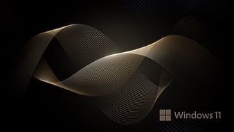 Windows 11 Flow Dark Mode 4K Wallpaper