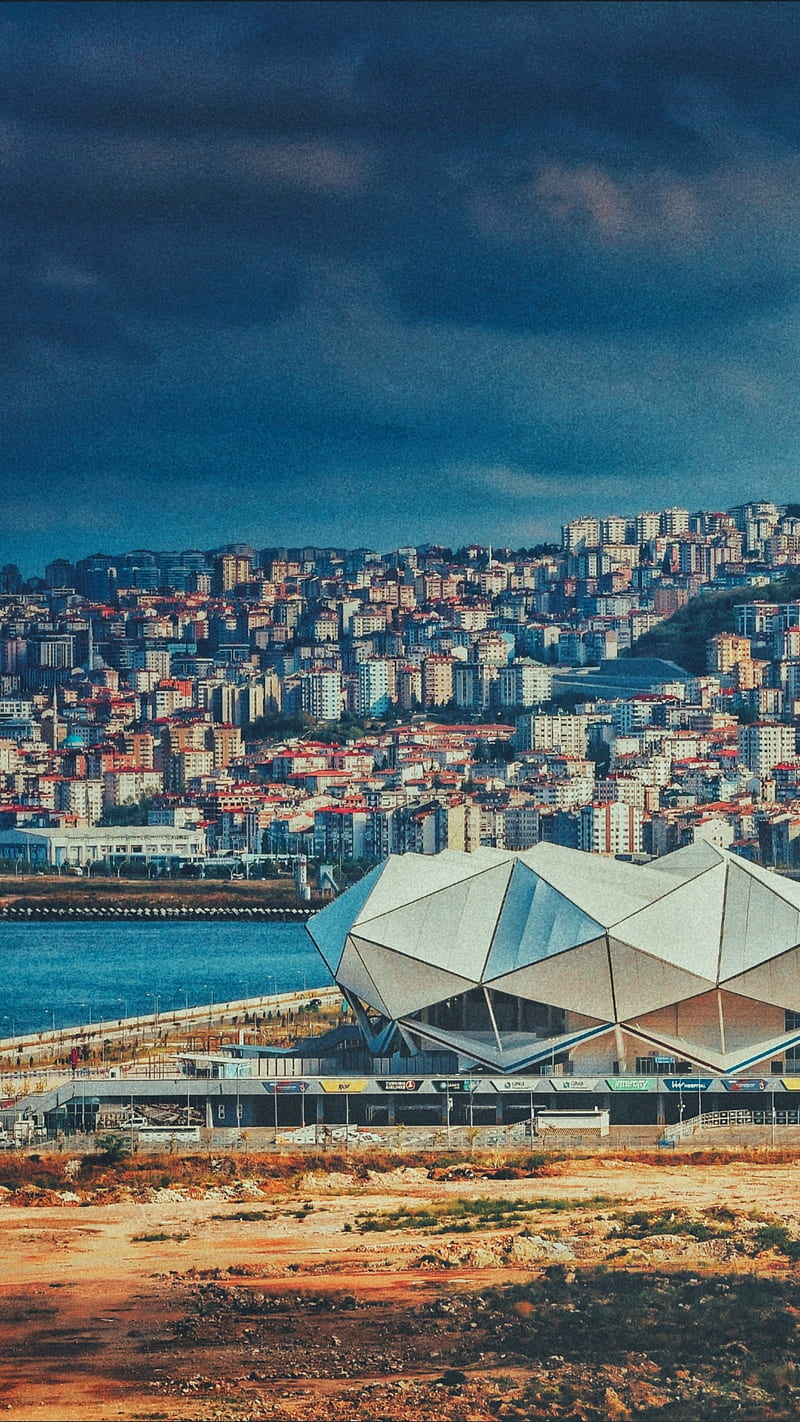 Trabzonspor , 2020, natural, stadium, turkey, wall, HD phone wallpaper