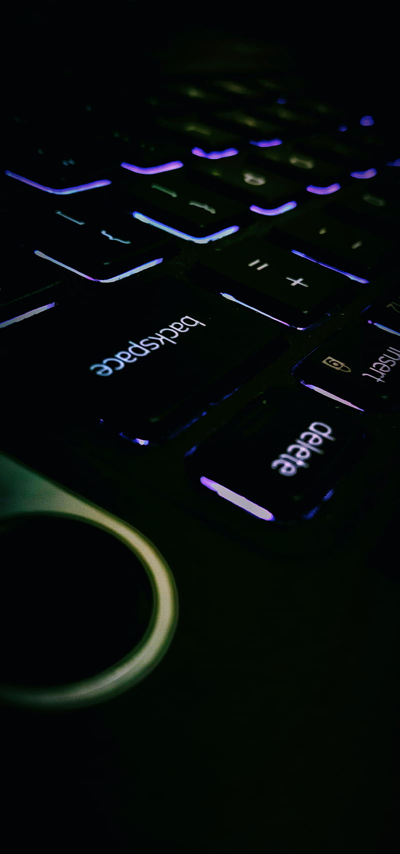 Keyboard backlight purple HD wallpaper  Peakpx